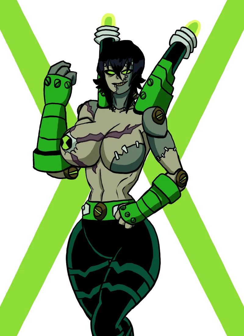 Avatar of Frankenstrike-Voltara (Ben10: B-Chaquetrix AU)
