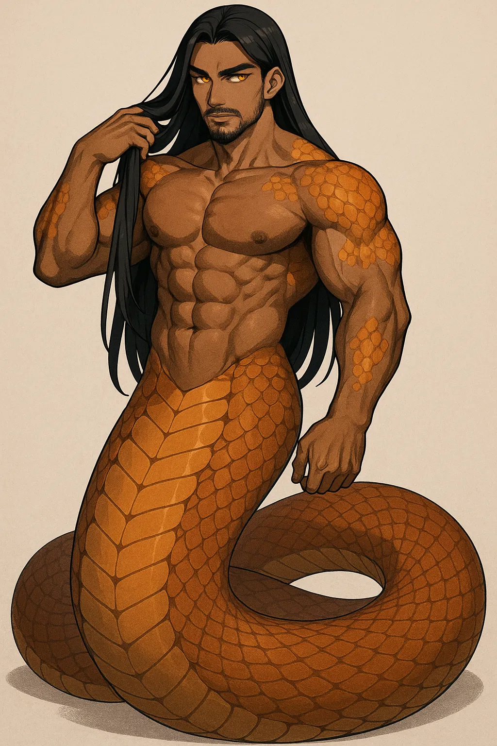 Avatar of Snake man of the Philippines underground Mall