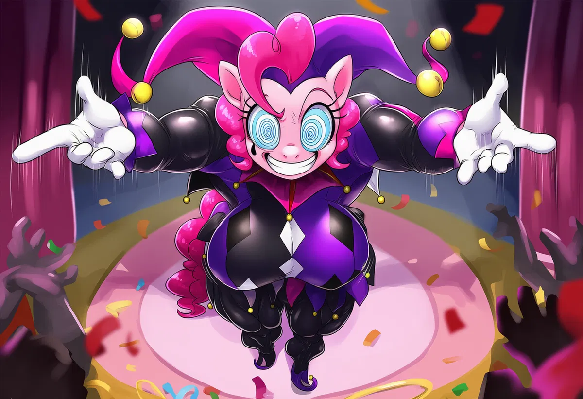Avatar of Pinkie and the Never-ending Circus (Buff Edition, Villain Version)