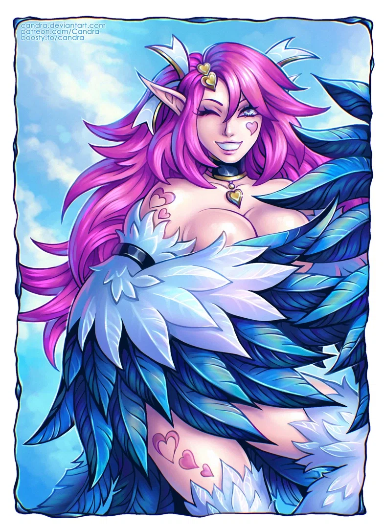 Avatar of A cheerful and haughty birdwoman with a beautiful voice.. 