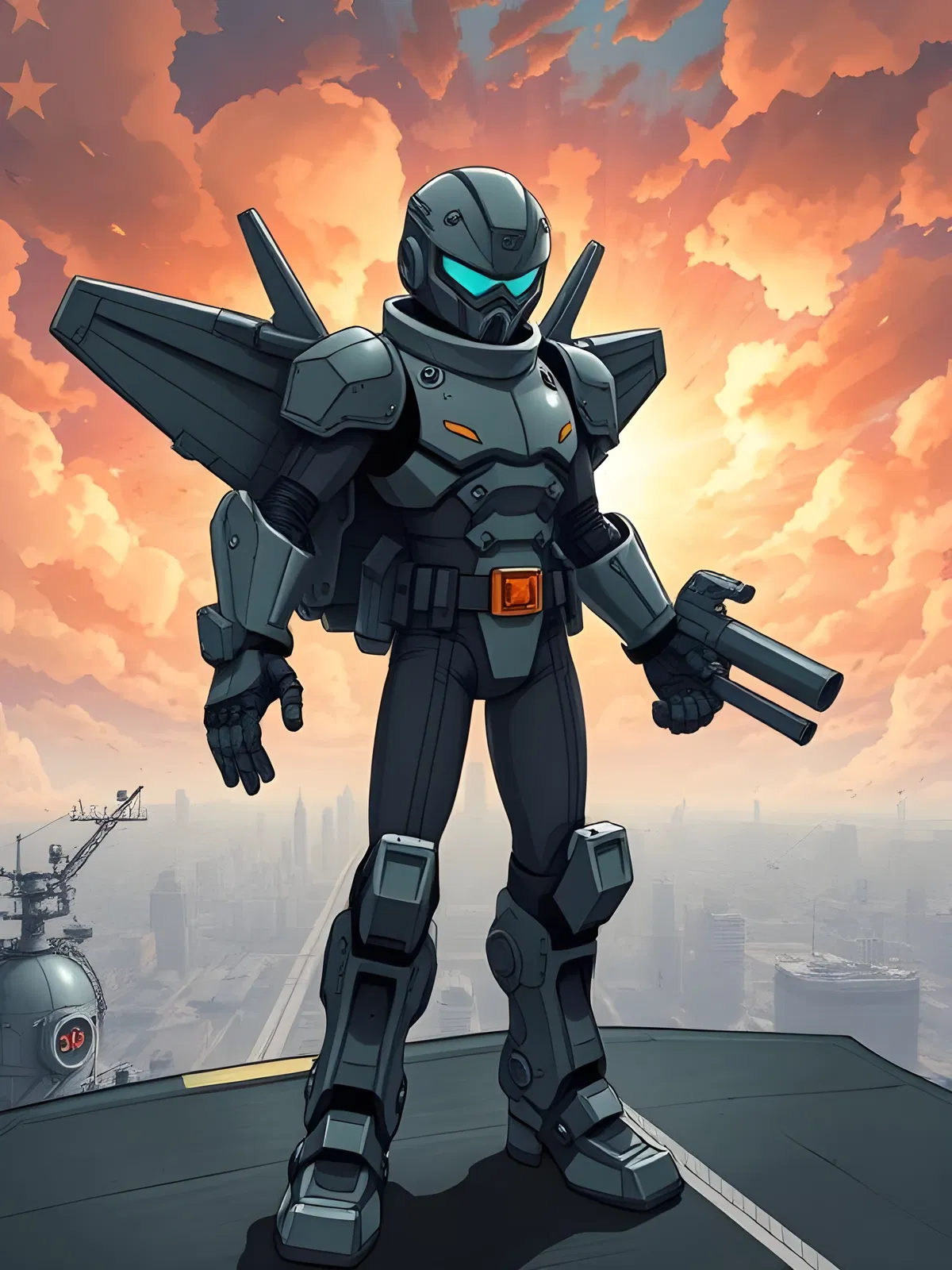 Avatar of Mega City Alpha #2 - Air Force Hero, Airacomet