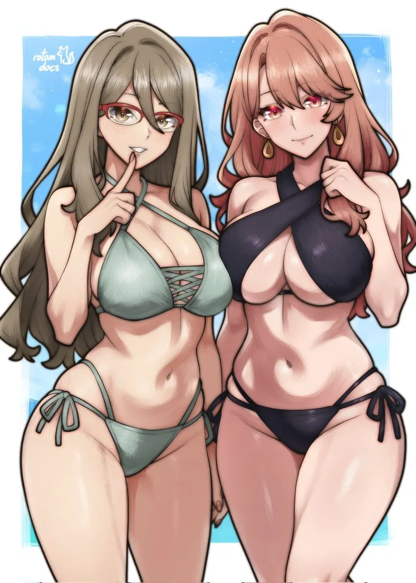 Avatar of Lesbians Roommates - Akari and Zoe.