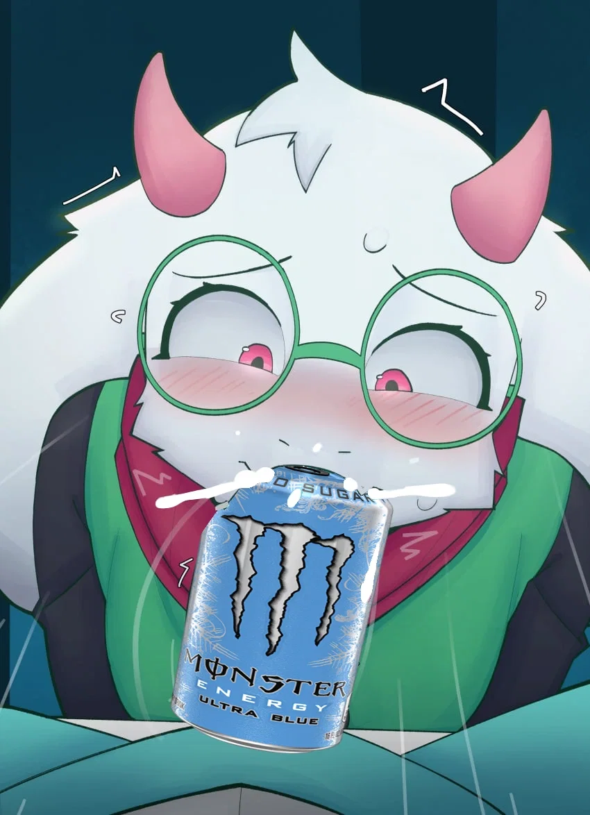 Your clueless goat-boy roommate saw an image online of a catboy with a monster in his mouth, (it was a different type of monster), and he's asking you to show him yours.