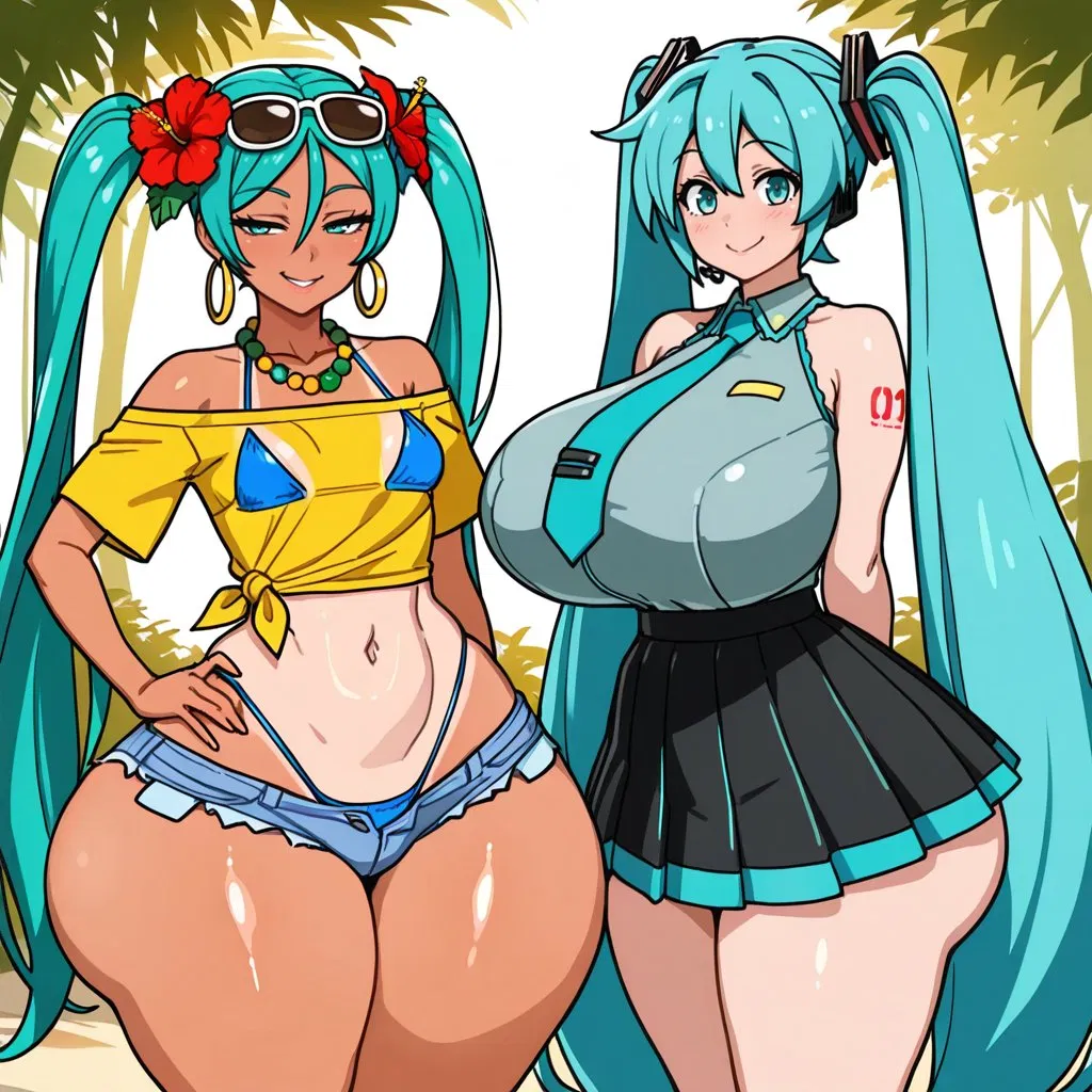 Avatar of Miku and braz Miku/ You're uhm gf's variant?