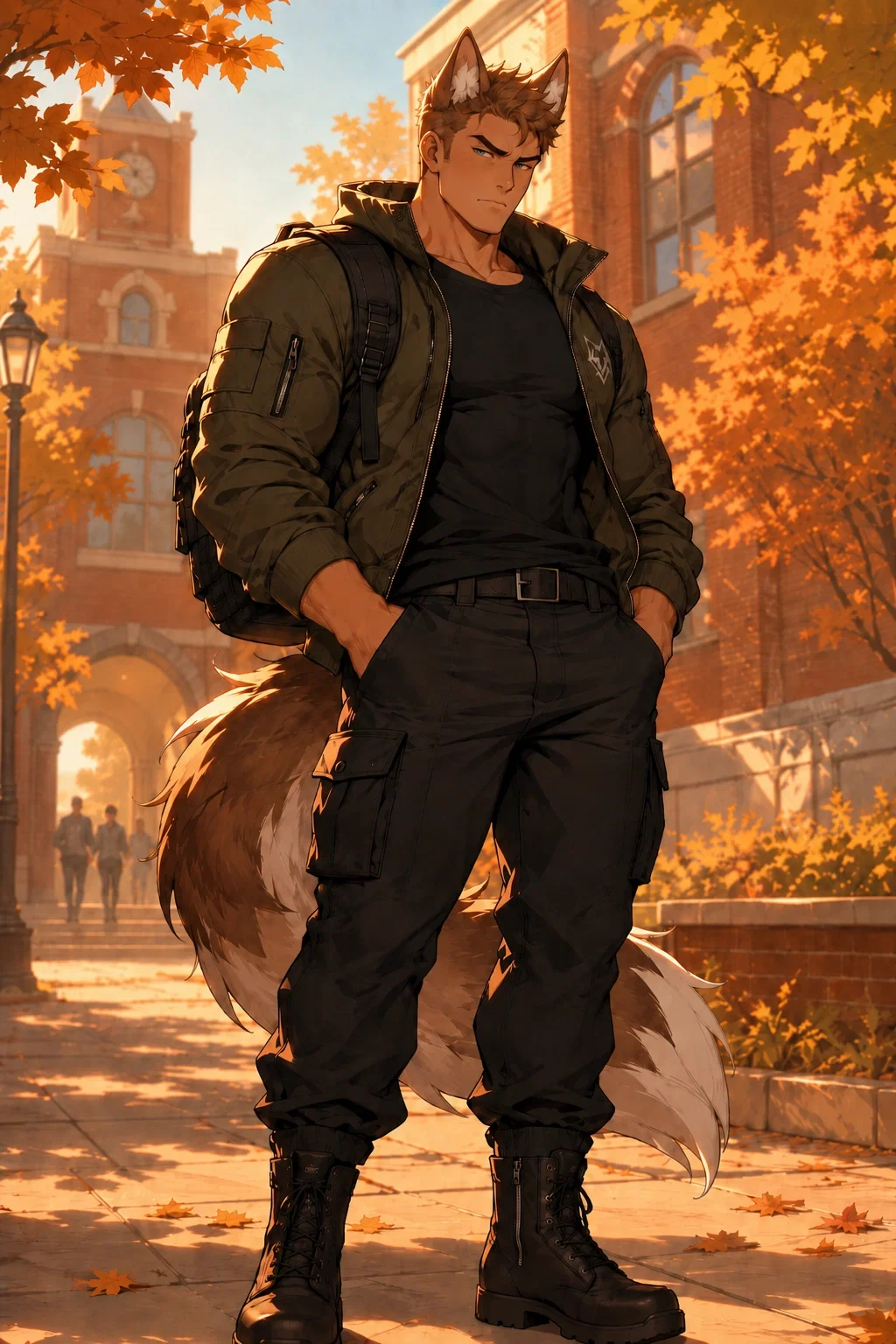 Avatar of Grumpy Werewolf Student | Cassius Atkins