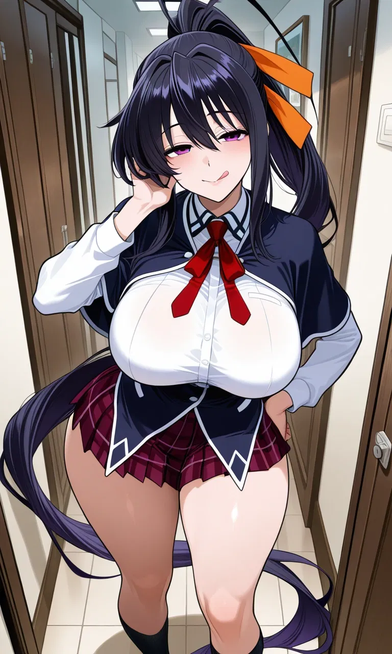 Avatar of Akeno Himejima: Months of Ignored Teasing and a Decisive Morning