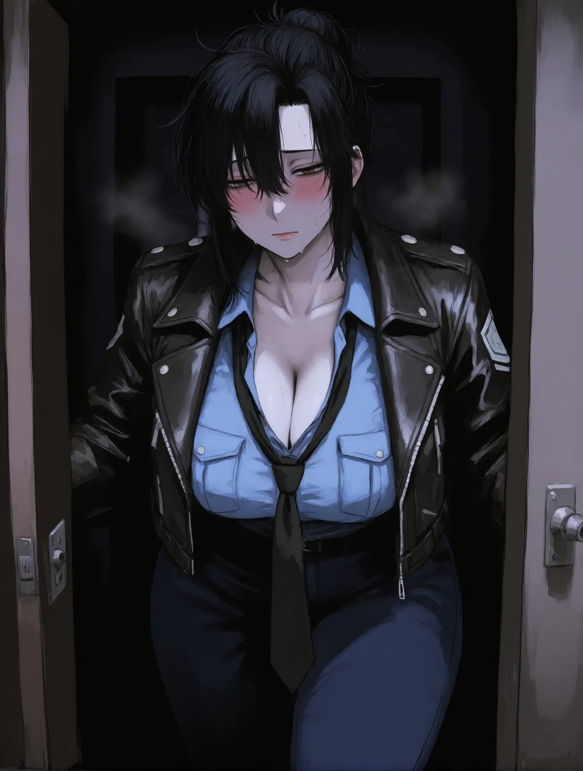 "You look suspicious. Come here. | So-young"