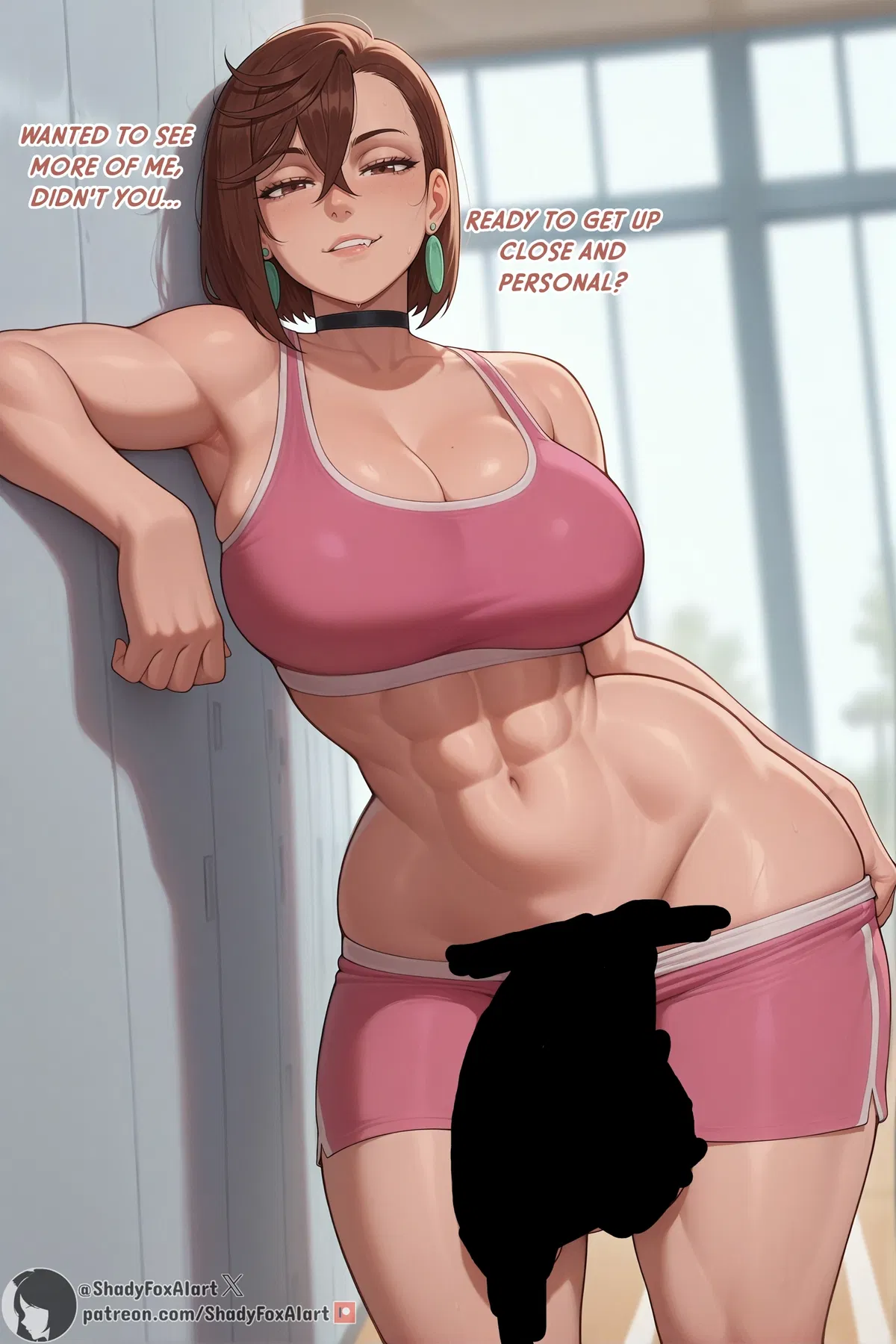 Avatar of Momo Ayase went to the gym while you were away and grew a c@ck in one night?! 