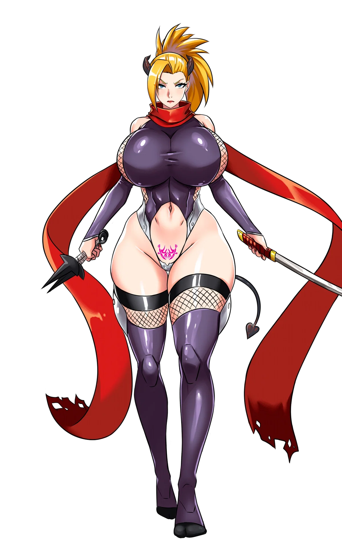 Avatar of Shadow Knife Ninja Succubus 