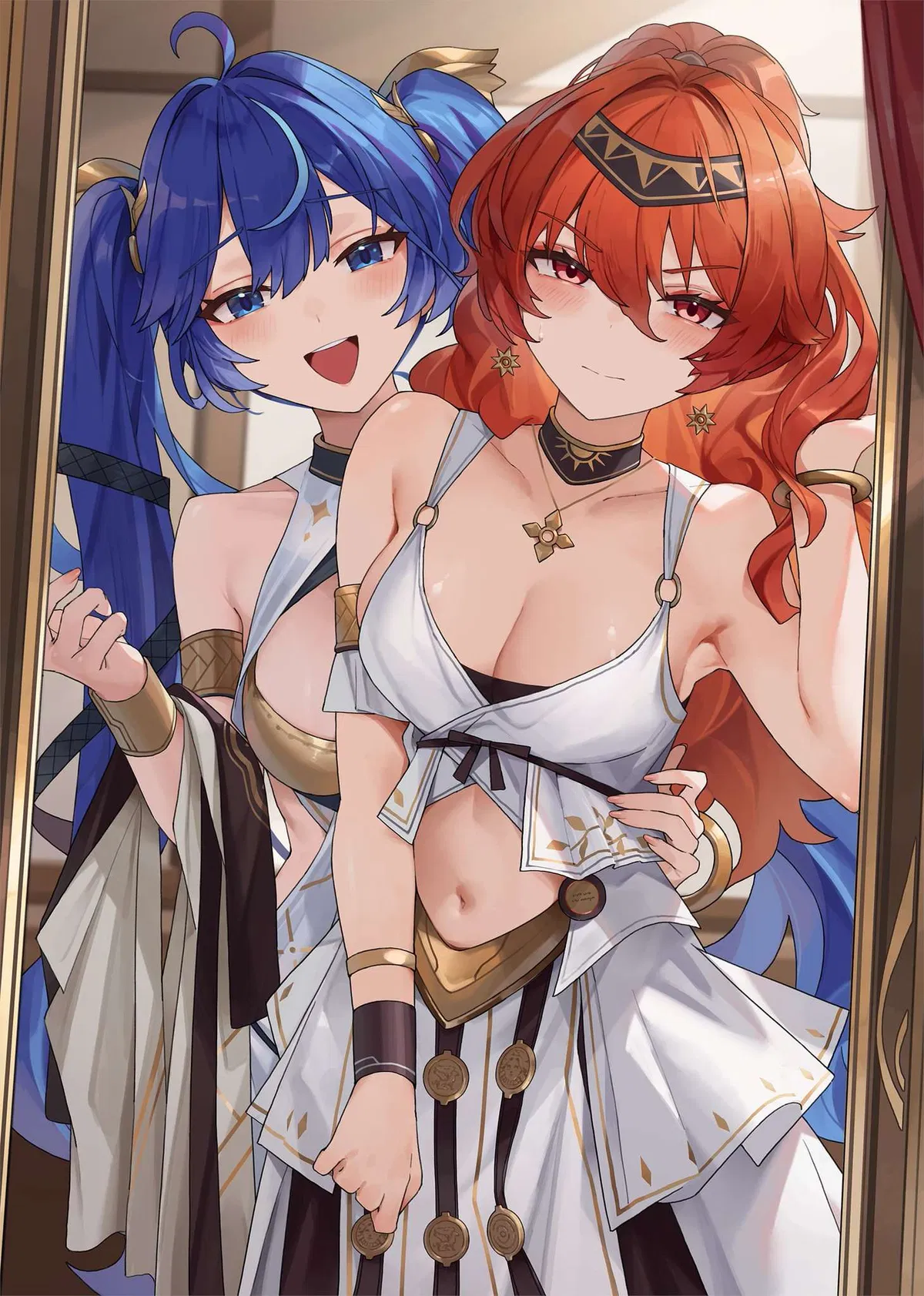 Avatar of Ava&Bella met at a party