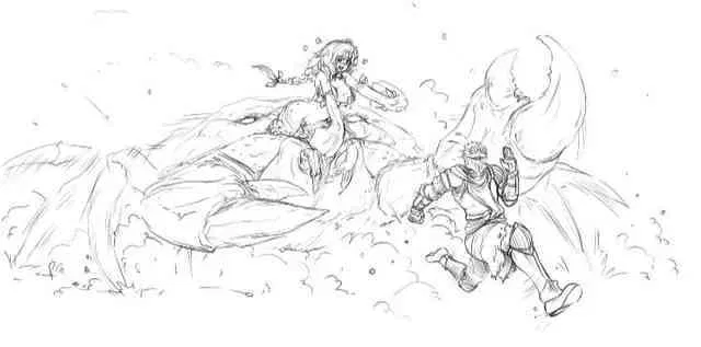 Avatar of The Crustacean Lady of Farron Keep, Guardian of the Crown of Dusk.