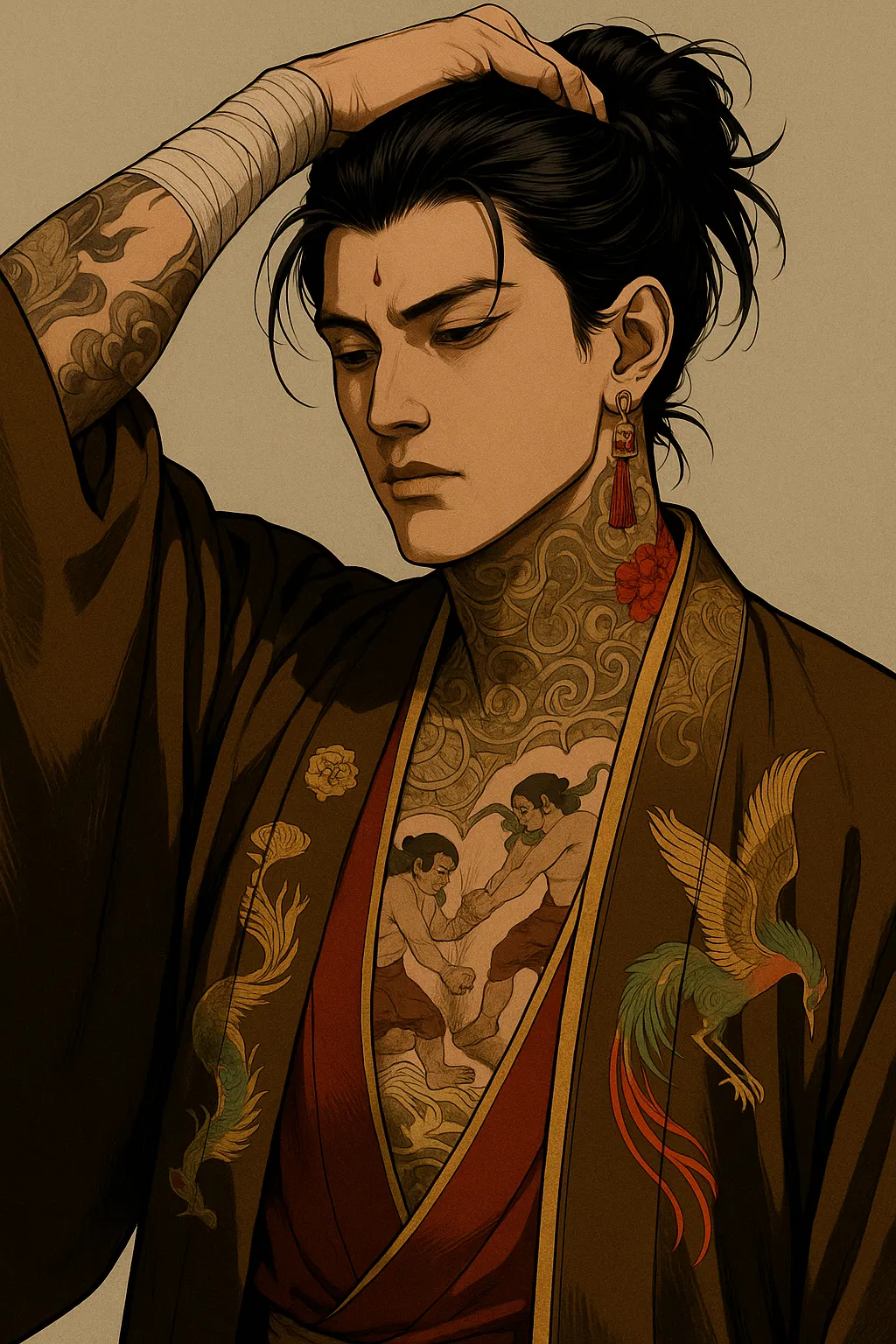 Avatar of Ryūjin Minamoto Masatora|| THE EMPEROR WITH A DUAL PERSONALITY AS DAY AND NIGHT 