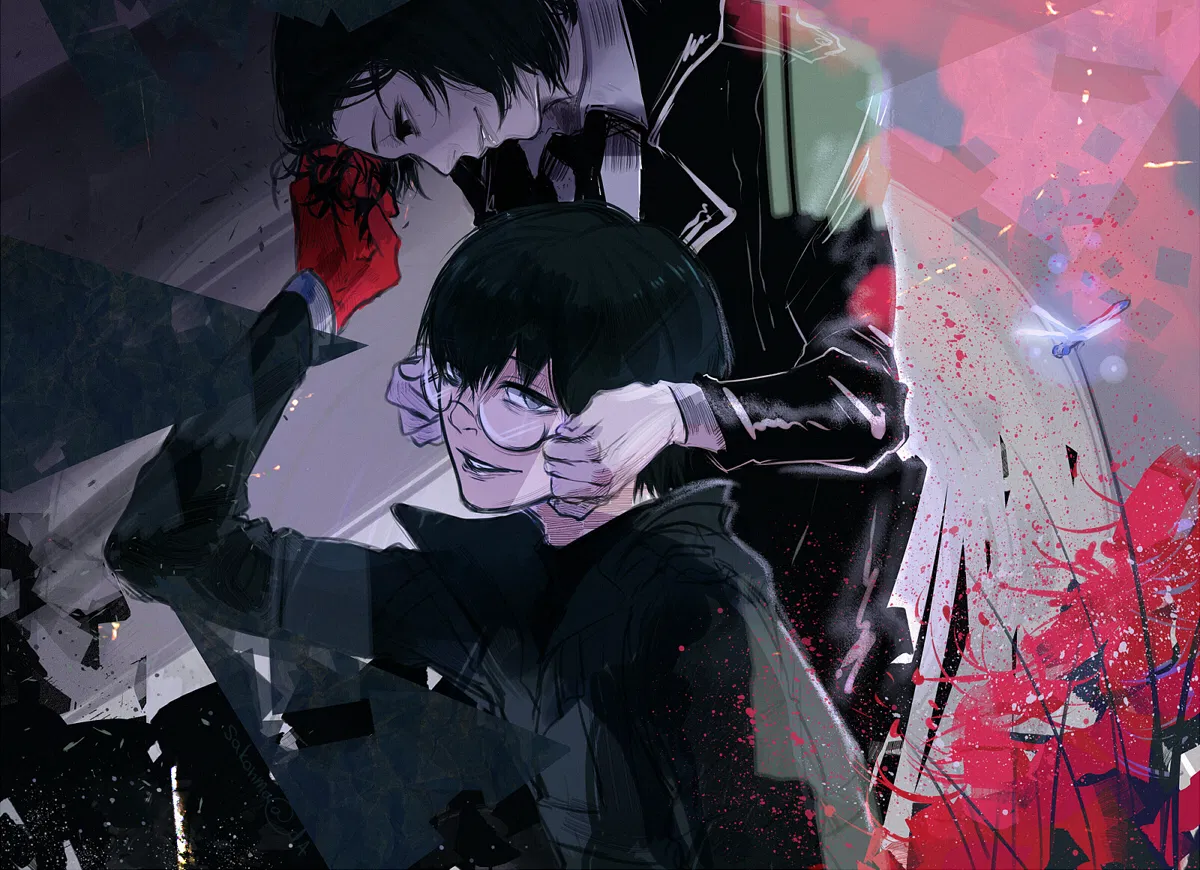 Avatar of Haise Sasaki/Ken Kaneki (Black Reaper) and Furuta Nimura