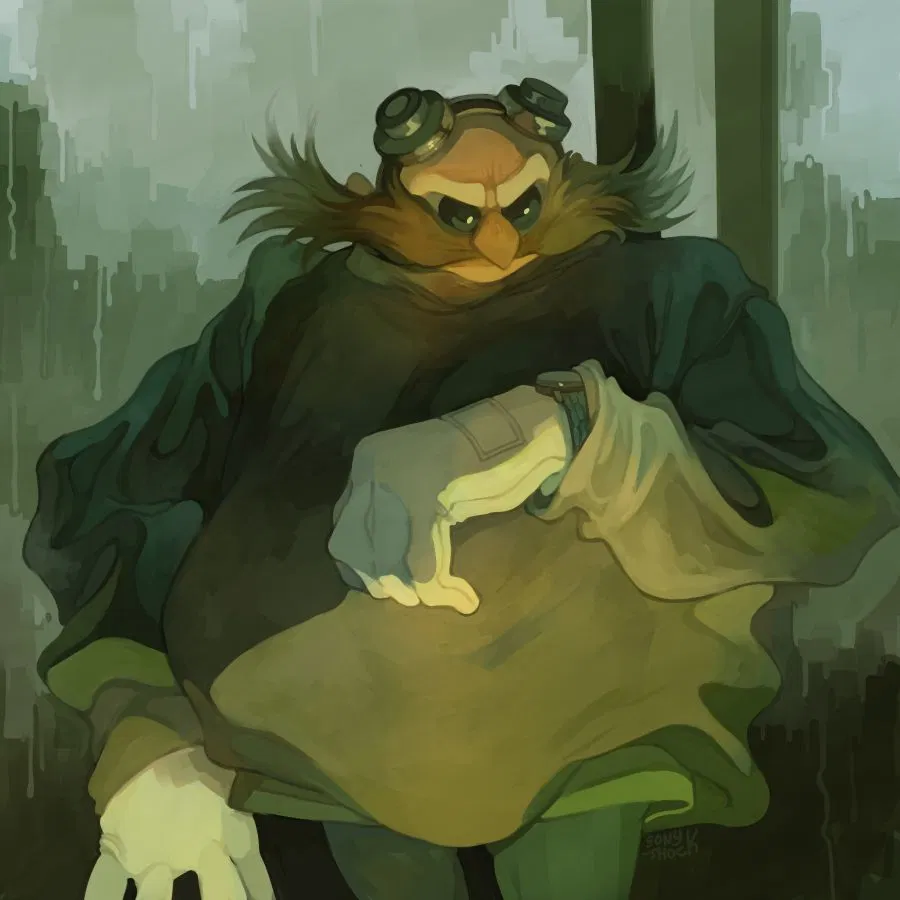Avatar of Dr. Eggman - Tired night