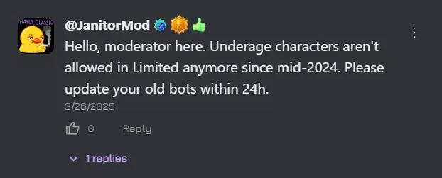 Avatar of im sad to inform that Mia&Lia will be privated and depending on what answer i recive all robot characters might be privated too