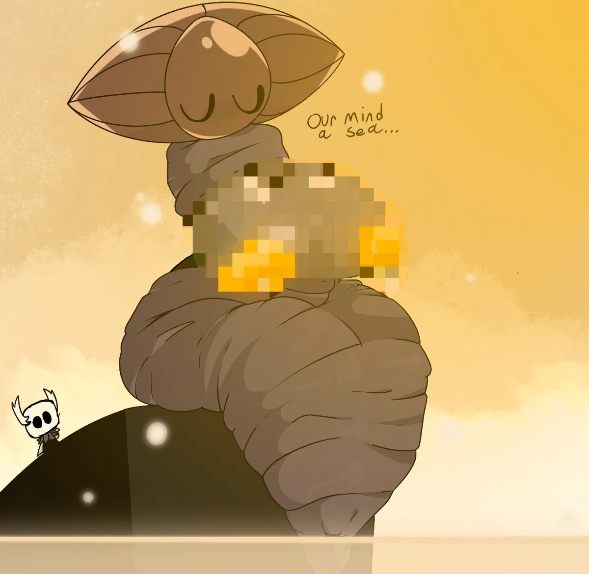 Avatar of Godhome's Priest, Godseeker (Hollow Knight)