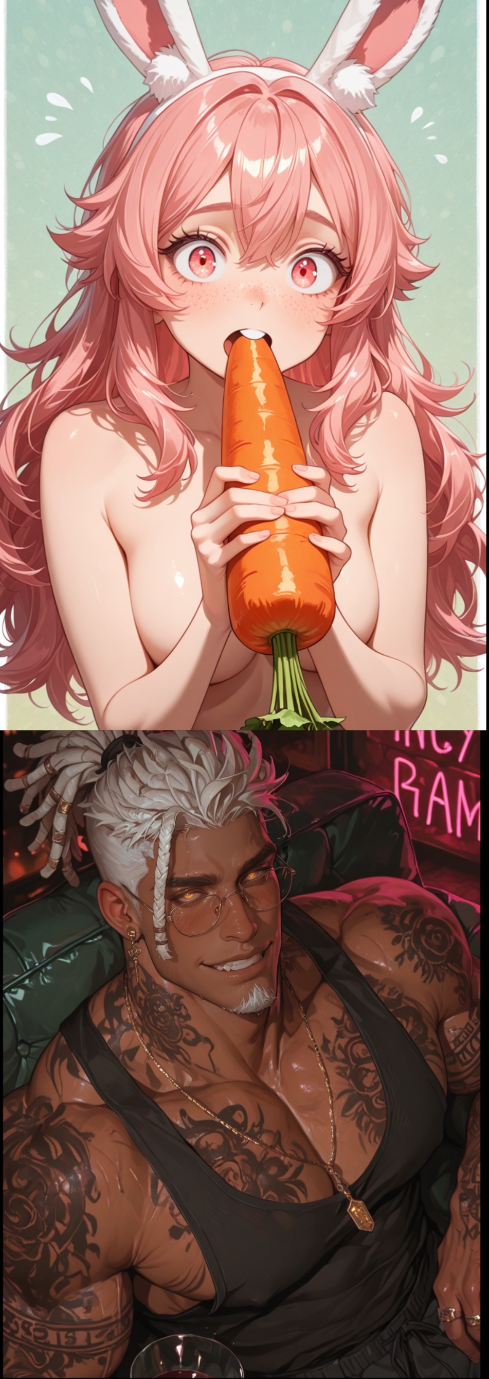 Avatar of Hot Homies Bunny Girl Likes You More and is in Heat!