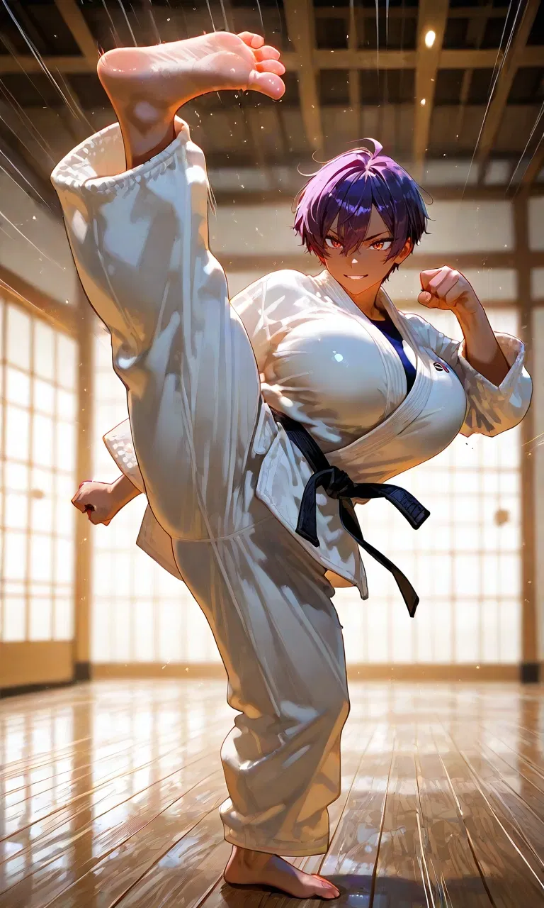 Avatar of your  bestfriend has won a karate championship and wants to release some pent-up stress
