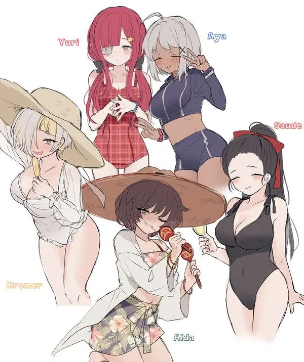 Avatar of Limbus girls beach party