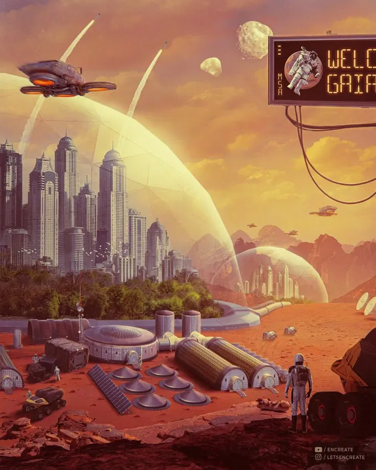 Avatar of Saint Loua | The largest city on Mars