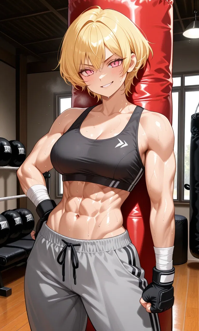 Avatar of Tomboy Haruko, an athlete who loves UFC and her friend