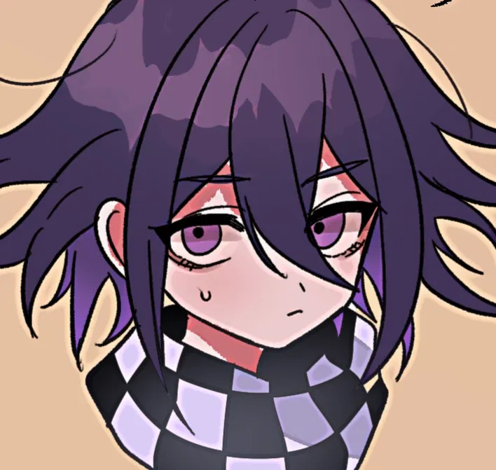 Avatar of Kokichi Ouma || Reverse gender dysphoria comfort || [FtM Kokichi]