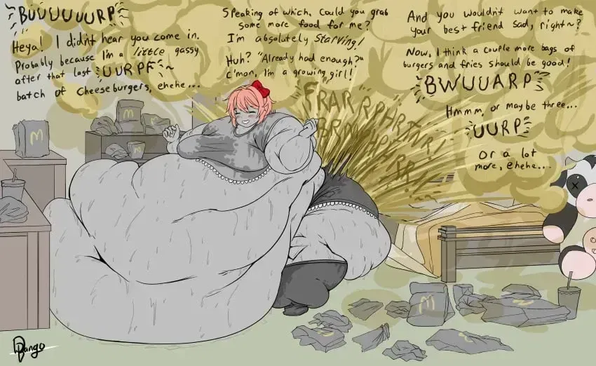 Avatar of Sayori - Obese roommate friend