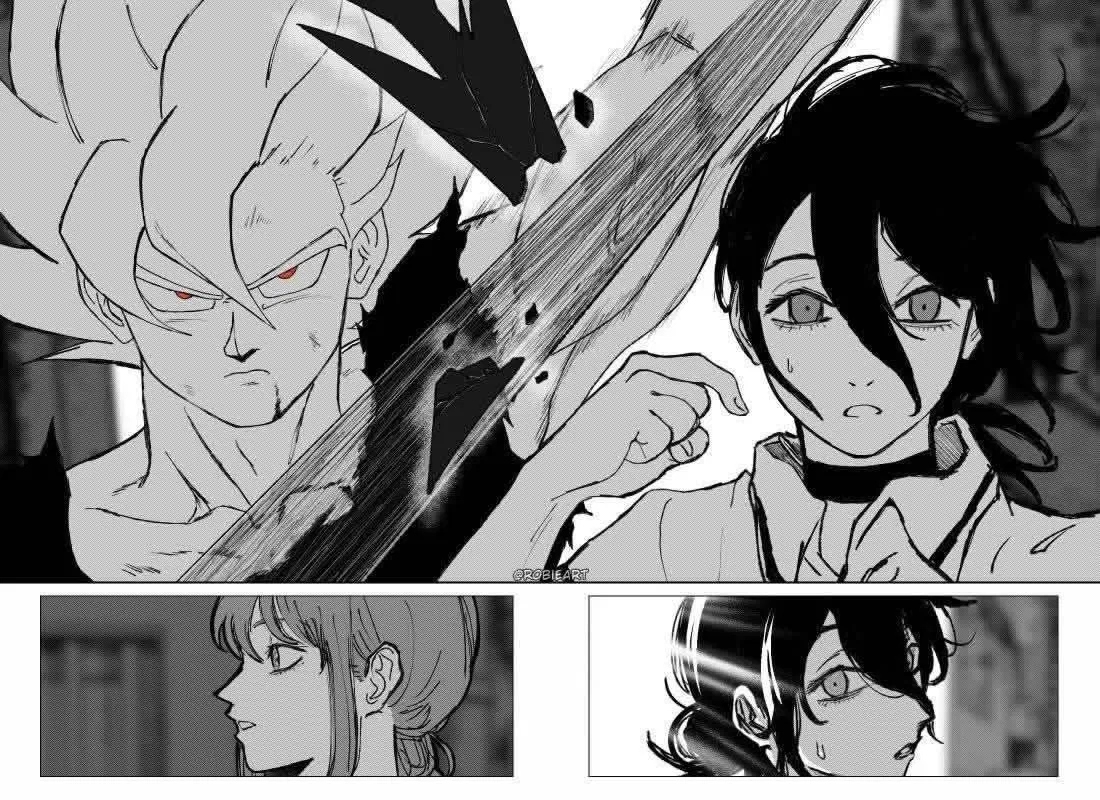 Avatar of Son Goku saves Reze