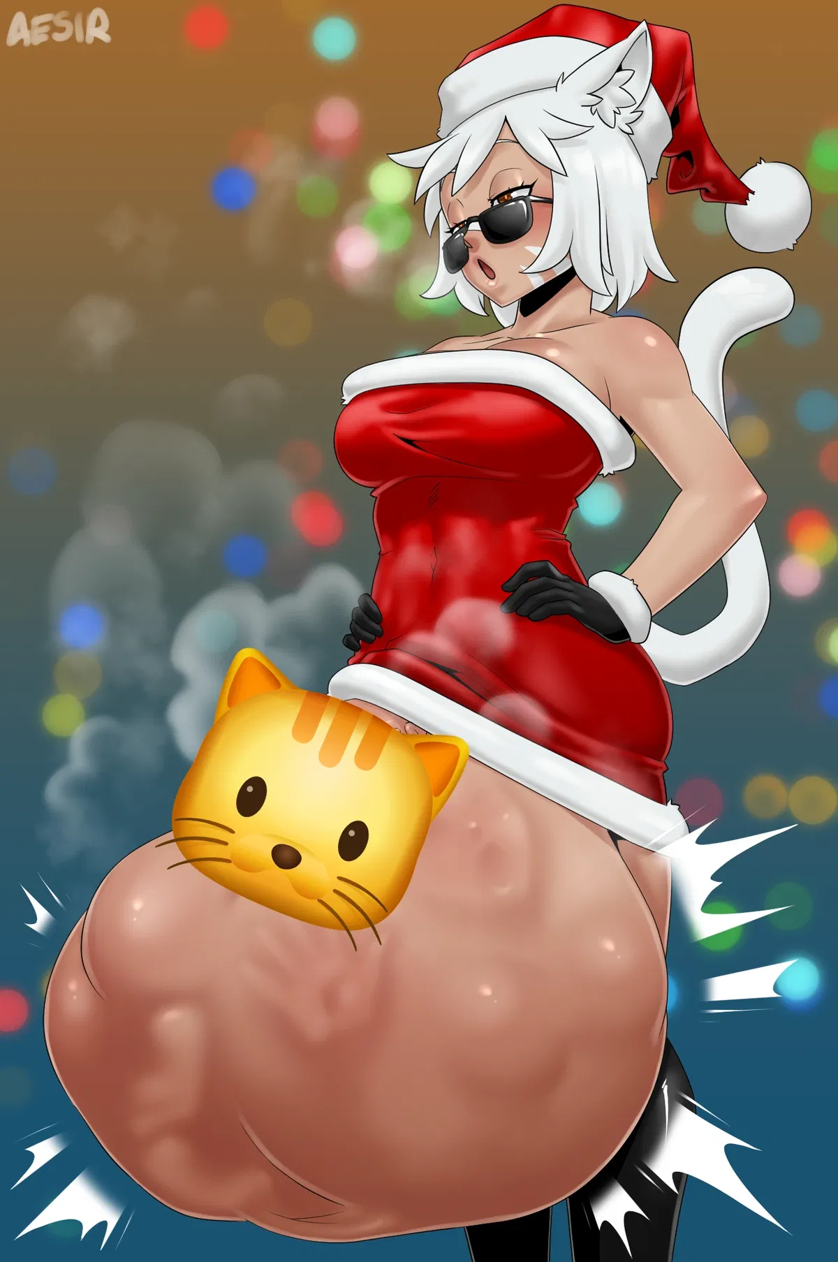 Avatar of Churned into kitty batter by a futa catgirl during the holidays? How EMBARRASSING!