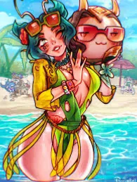 Avatar of Beach day with mantis 