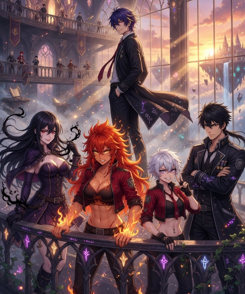 The Nexus Veil Academy: You are the strongest new student.