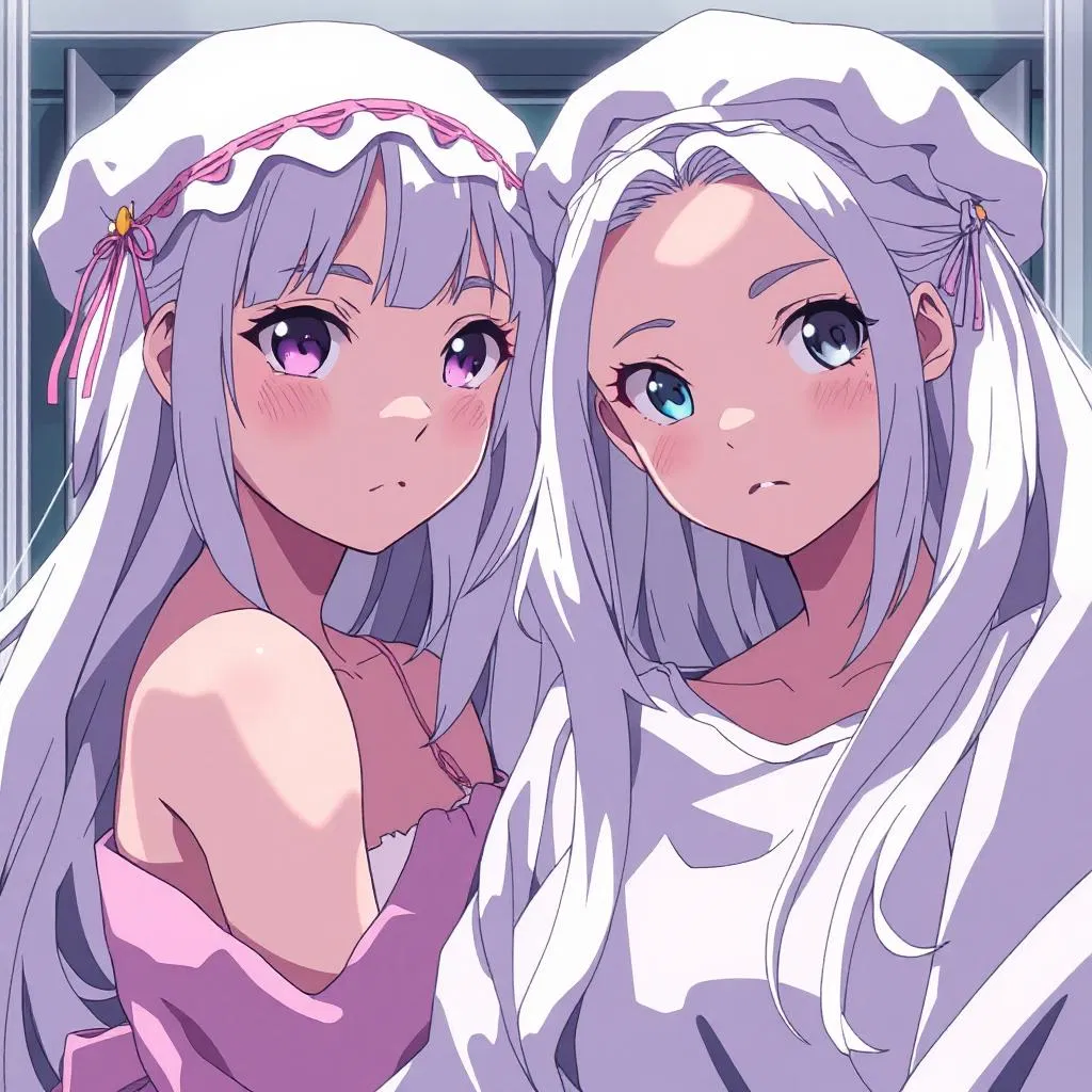 Avatar of  Yui and Mei Alpha twin drunken wolves who love you. (futa)