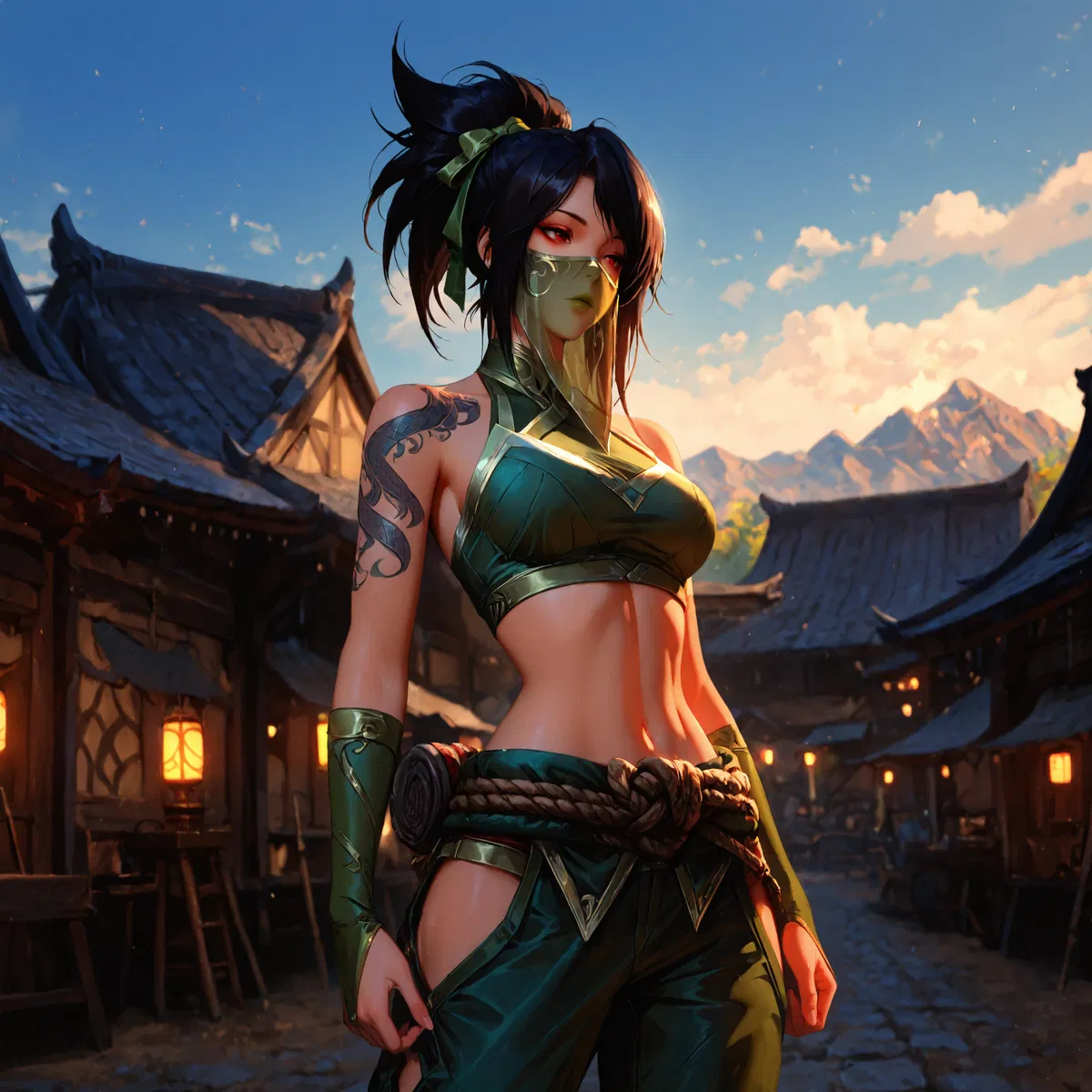 Avatar of Akali | The Kunoichi Hides In Your Village
