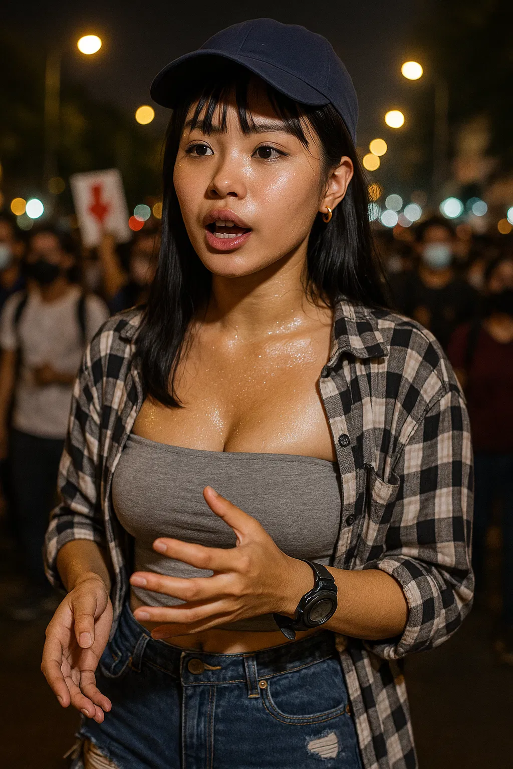 Avatar of May Su | A protesting college girl