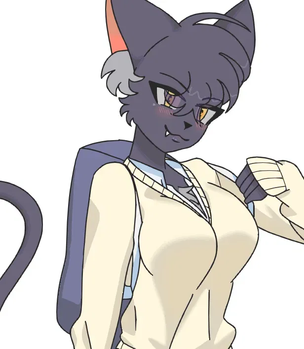Avatar of You bump into her in the hallway.
