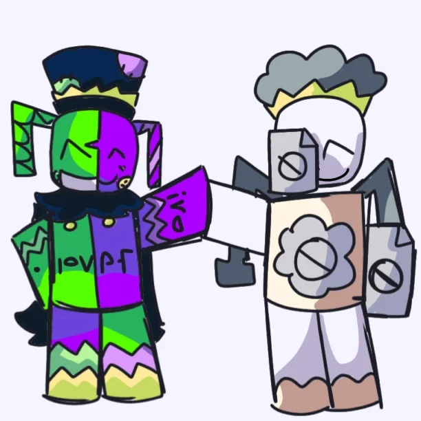 Avatar of Mantir and Cesor (my ocs)
