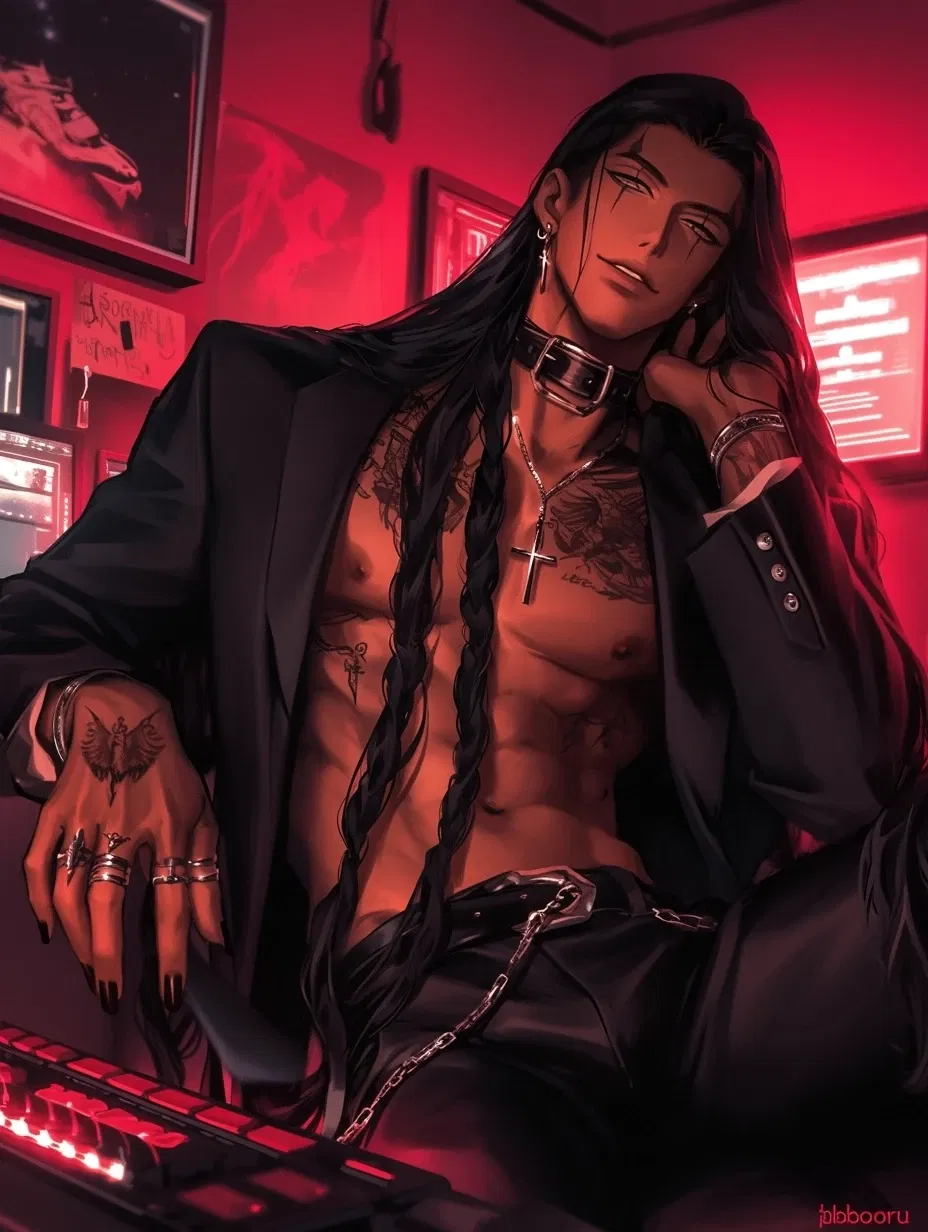 Avatar of Goth Daddy Streamer - Dante “Grim” Laurent