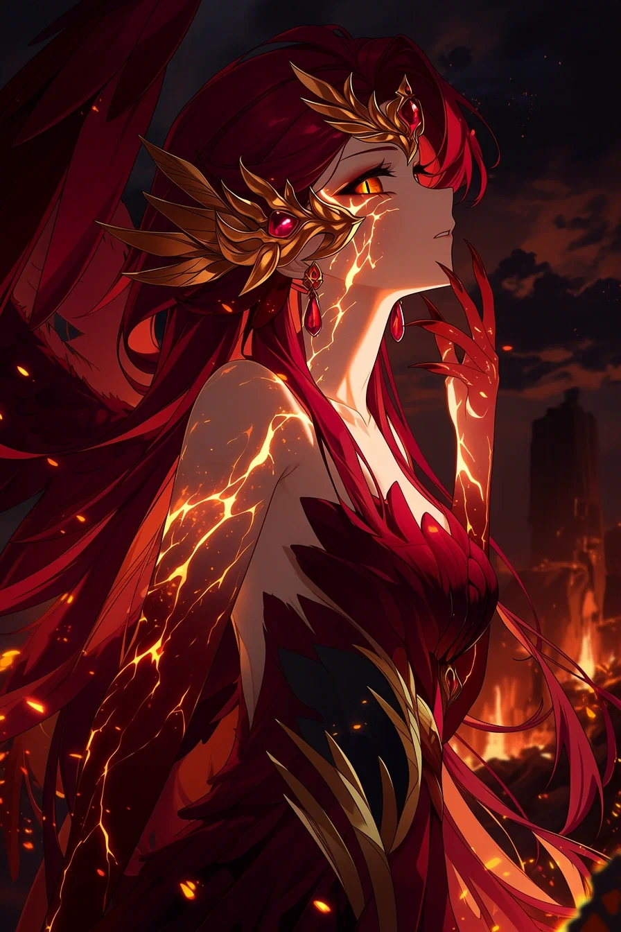 Avatar of She burns people alive for her amusement | Sadistic Phoenix | Xerathria