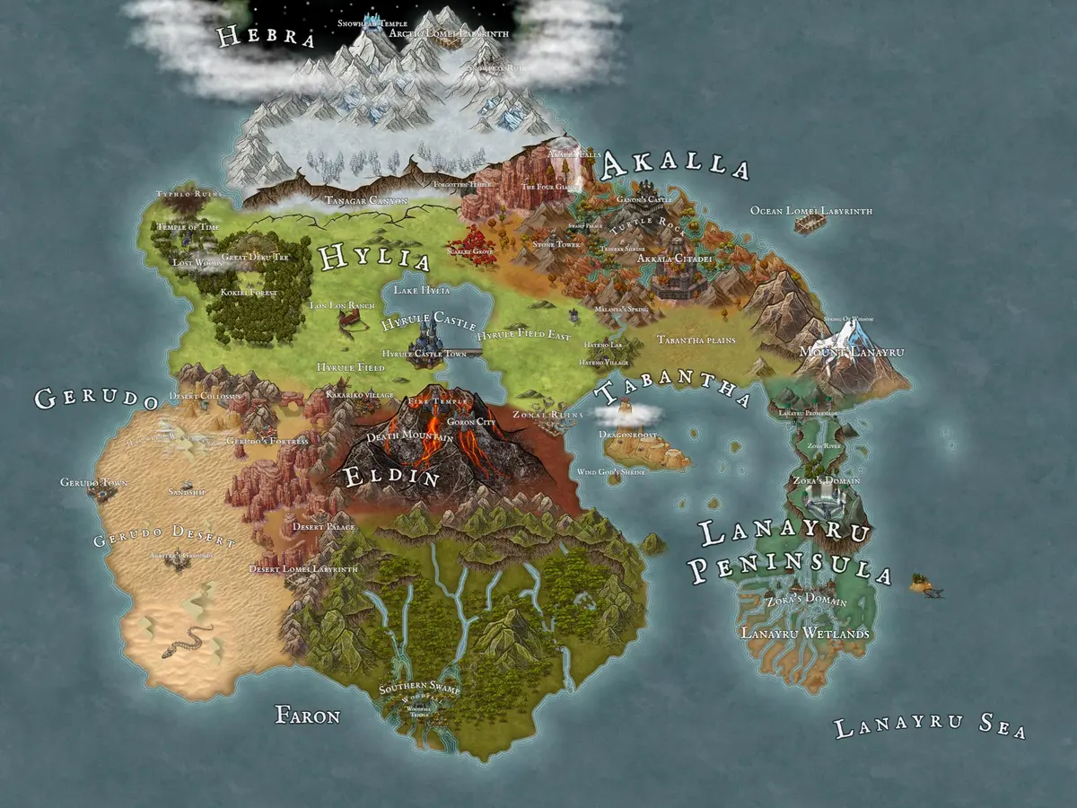 Avatar of Composite Hyrule, A Composite Zelda RP