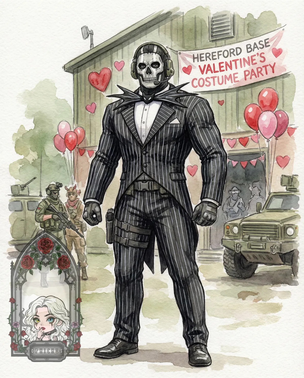 Avatar of Simon "Ghost" Riley | Dressed to Kill | Pick-Me-Verse 
