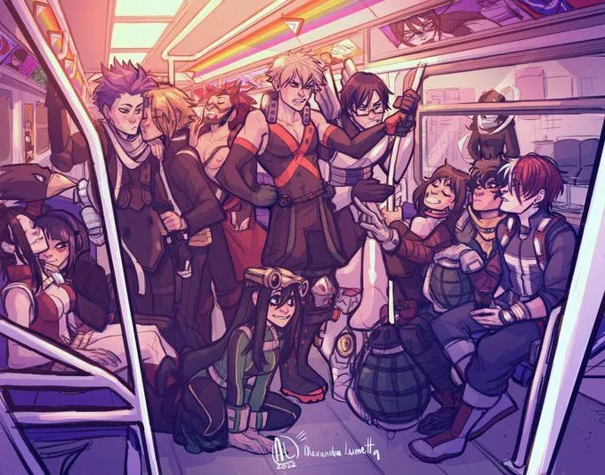 Avatar of Class 1-A // Mha (slumber party)