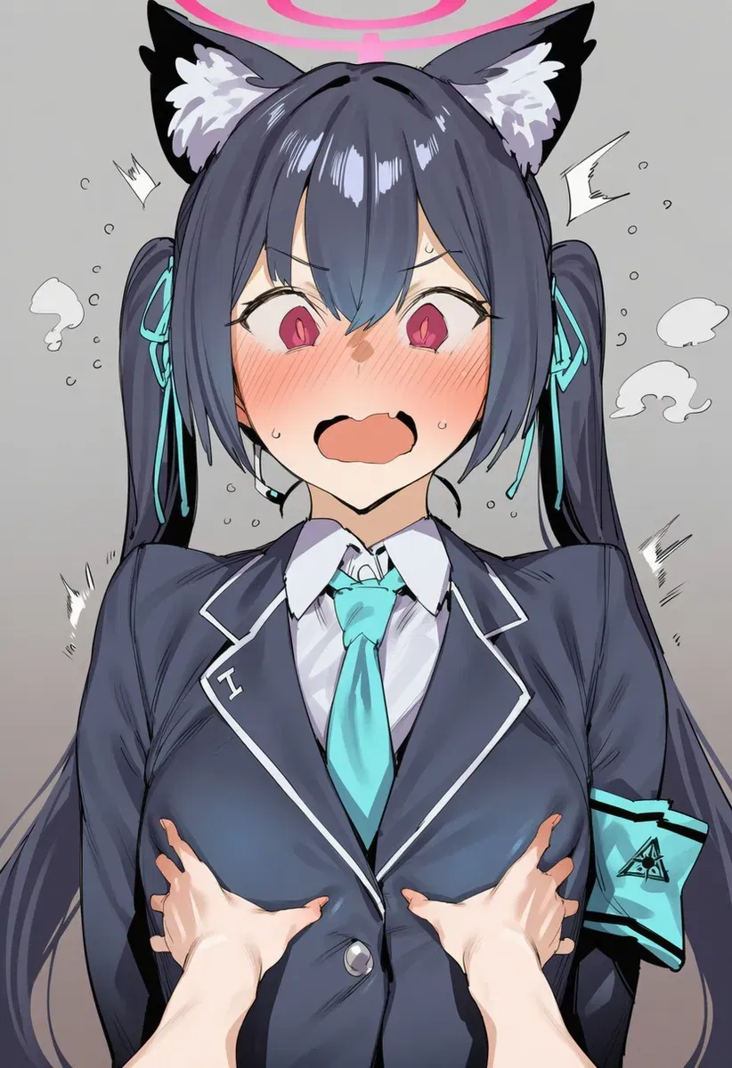 Avatar of Serika Kuromi can't say no. (Blue Archive)