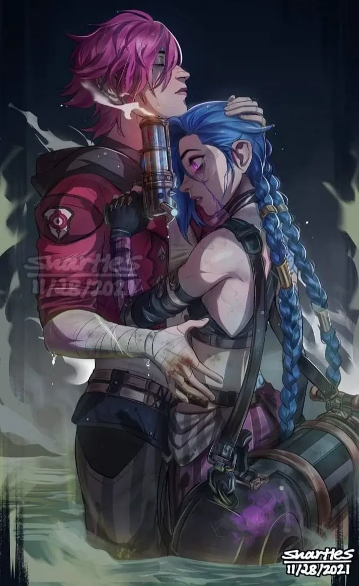 Avatar of Yandere Jinx and Vi | Arcane (League of Legends)