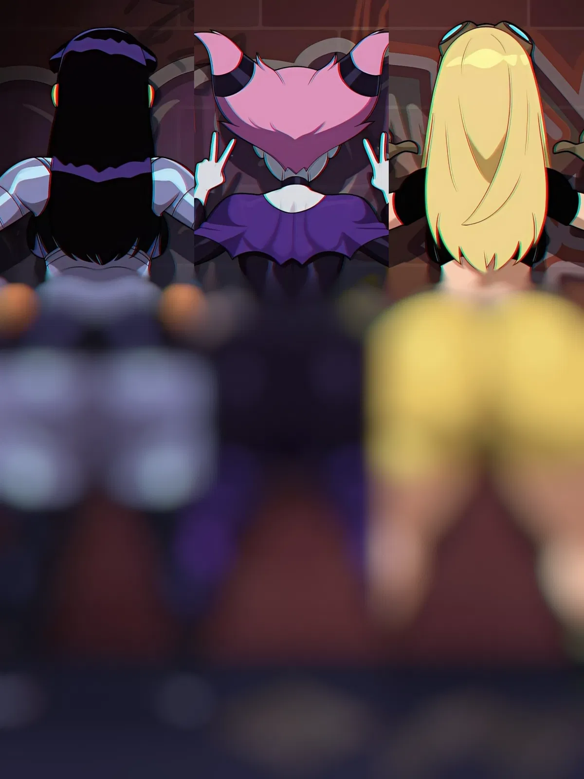 Avatar of Blackfire, Jinx and Terra (FreshNSFW)