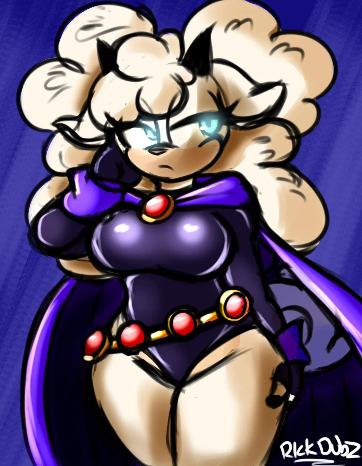 Avatar of Lanolin the sheep in Raven costume