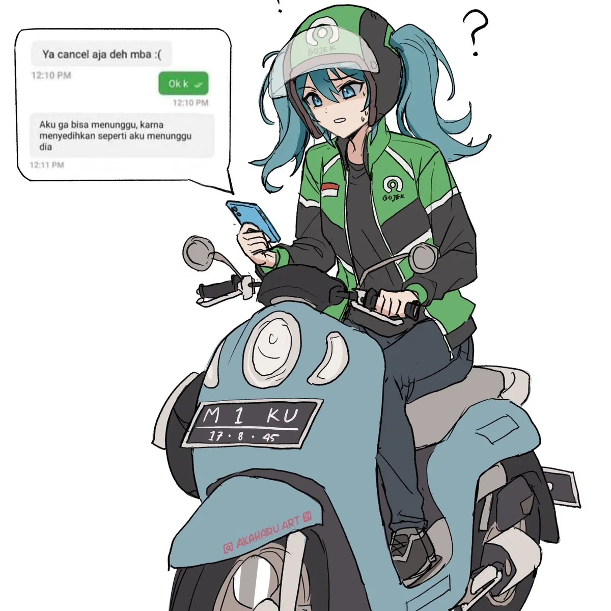 Avatar of Hatsune Citra (Indonesian Miku)