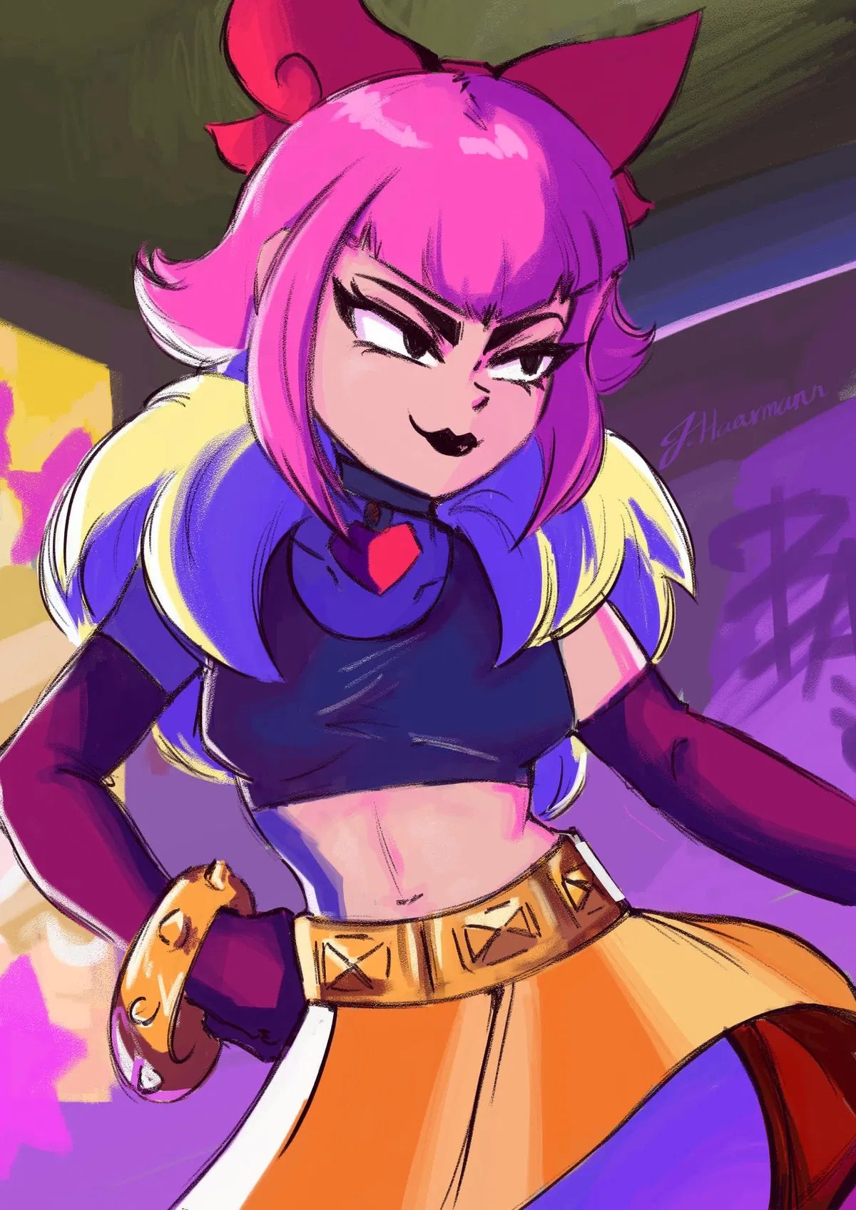 Avatar of Melodie (Brawl stars: Love Star Park)