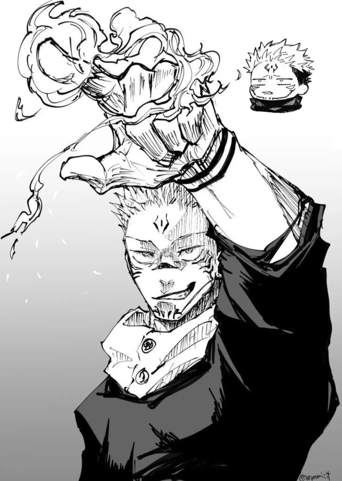 Avatar of Ryomen Sukuna || Training