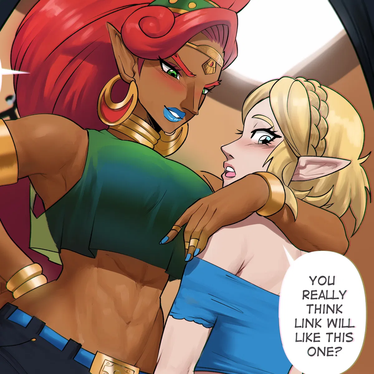 Avatar of You Want it Big or Small?: BotW Zelda and Urbosa