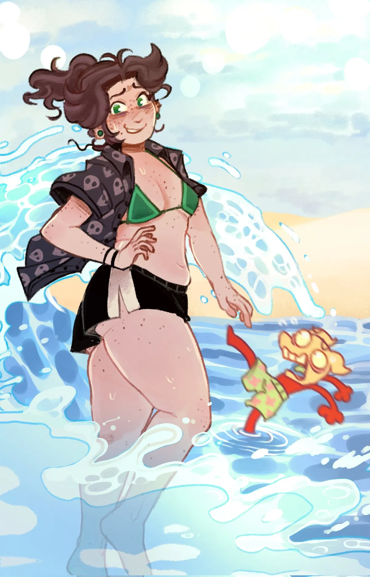 Avatar of Sara D. Taylor | Beach Day | Alternate Scenario